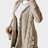 Vesna - Plush Hooded Cardigan