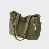 Amalija – Bag with Ribbed Design and Rope Details