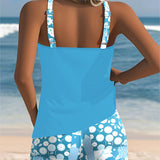 Laura - Two-Piece Bikini Set with Floral Print