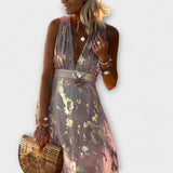 Tatiana - Elegant V-Neck Dress
