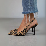 Ana - Leopard Print High Heels