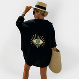 Summer Shirt with Eye Pattern