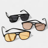 Square Glasses with Threads