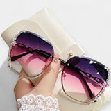 Women's Glasses with Gradient Effect