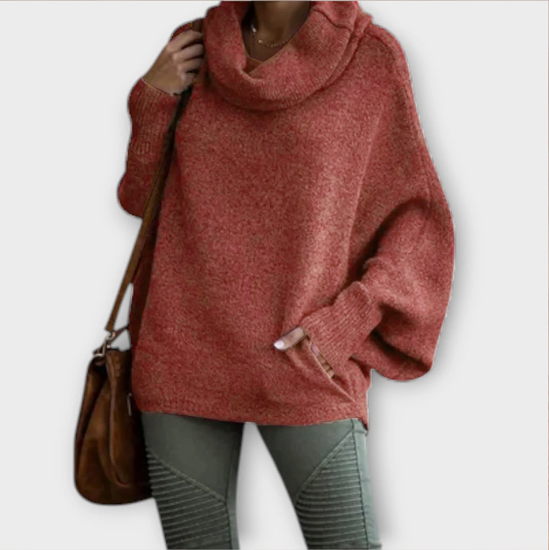 Ulrike - Elegant Women's Sweater with Collar