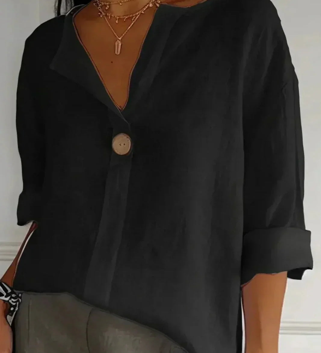 Zamma | Relaxed Linen Top