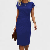 Elvira - Elegant Dress with Short Sleeves