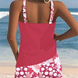 Laura - Two-Piece Bikini Set with Floral Print