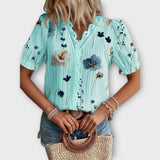 Hermina - V-Neck Blouse