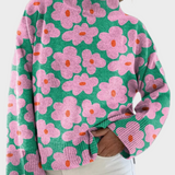 Ana - Floral Knit Sweater