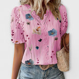 Hermina - V-Neck Blouse