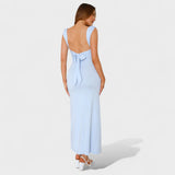 Constança - Elegant Long Dress with Open Back