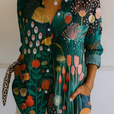 Astra | Colorful Patterned Blouse