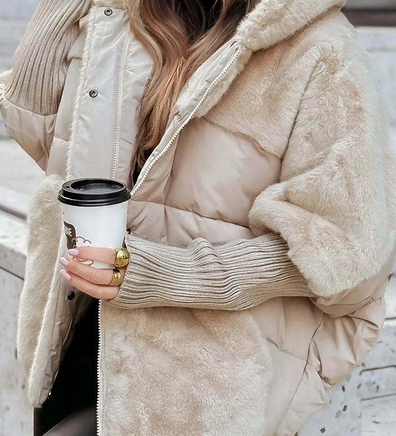 Ava - Elegant Fluffy Coat