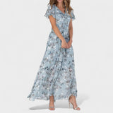 Mila - Elegant Long Dress in Luxurious Style