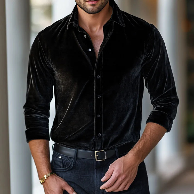 Alessandro Velvet Shirt | Elegance with Italian Inspiration