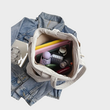 Amalija – Bag with Ribbed Design and Rope Details