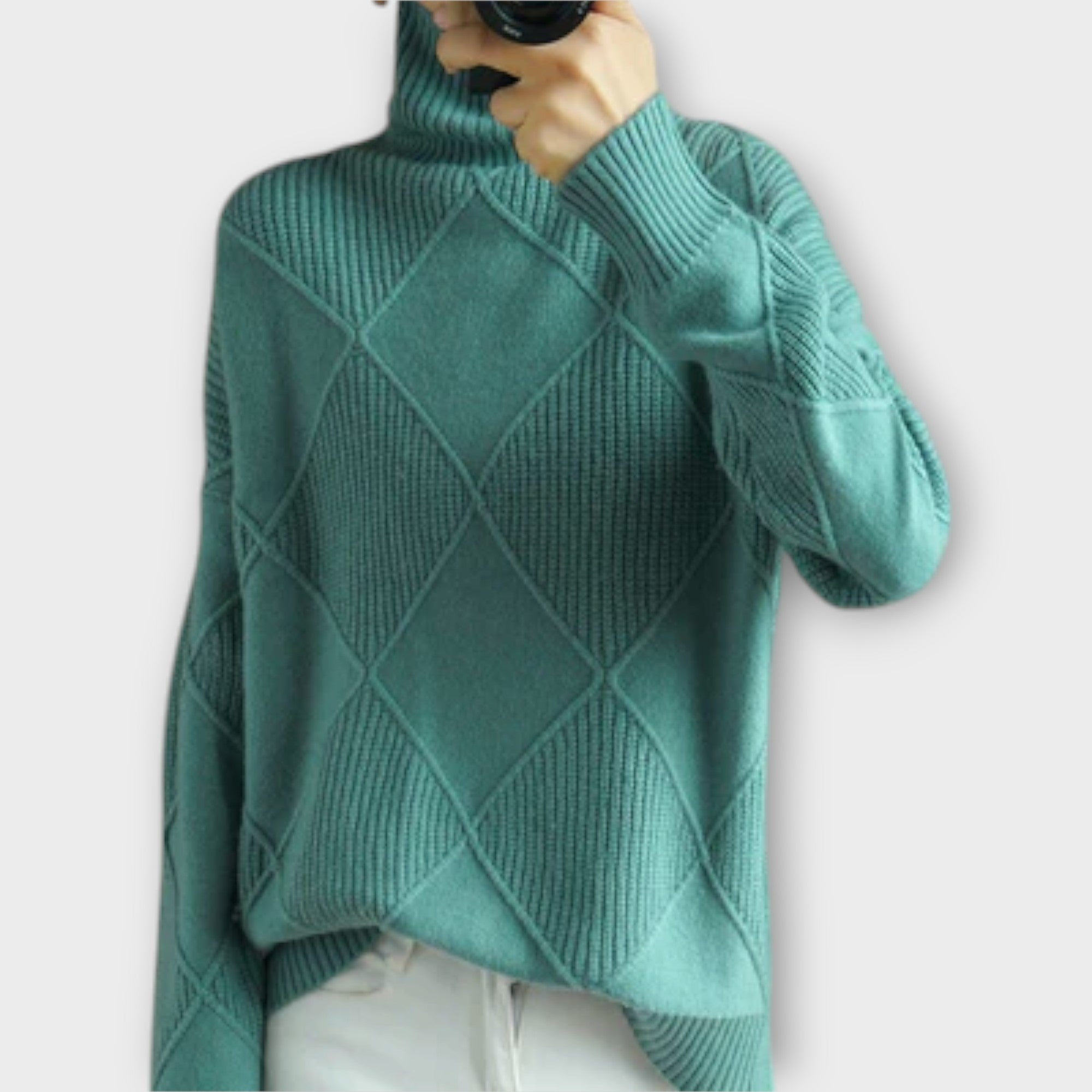 Mekana - Comfortable Turtleneck Sweater