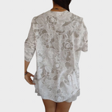 Bernarda - Blouse with Modern Pattern