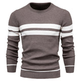 Kaufmann™ | Modern striped pattern men's sweater