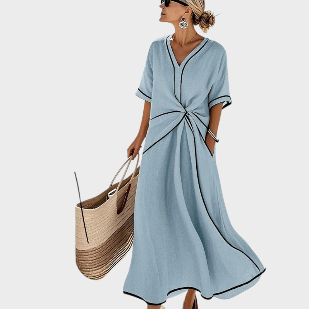 Ema - Summer Striped Dress