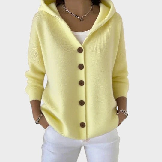 Zora - Elegant knitted jacket with long sleeves