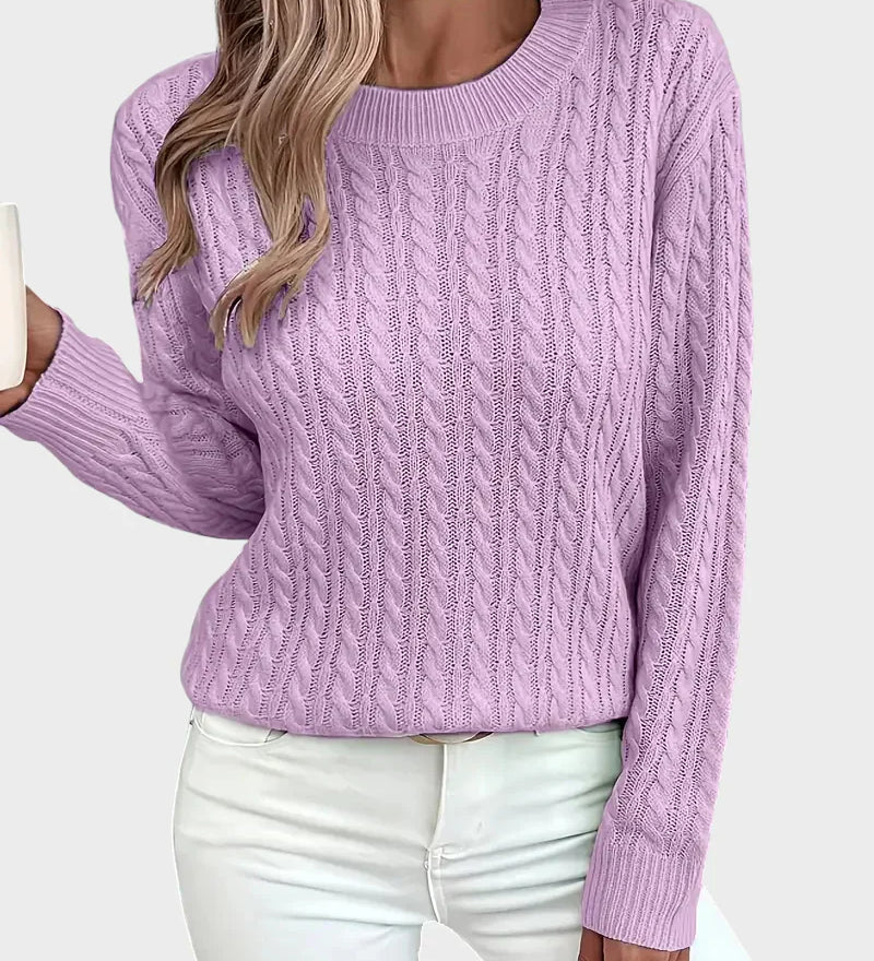 Boža - Women's Cable Knit Sweater