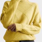 Jana - pullover with a high collar made from luxurious cashmere