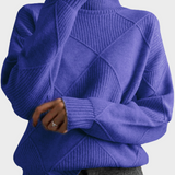 Jana - pullover with a high collar made from luxurious cashmere