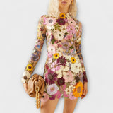 Dolores – Dress with Floral Pattern