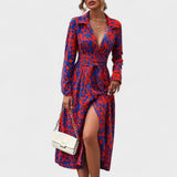 Camila – Dress with Leopard Print