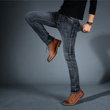 Owen™ | Slim Fit Elastic Cowboy Jeans