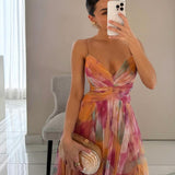 Giselle - Magical Maxi Dress with Floral Print