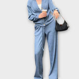 Hedviga - Complete Knit Coat and Pants Set