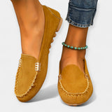 Loafers with Metallic Details