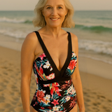 Fernanda - Elegant Floral Swimsuit