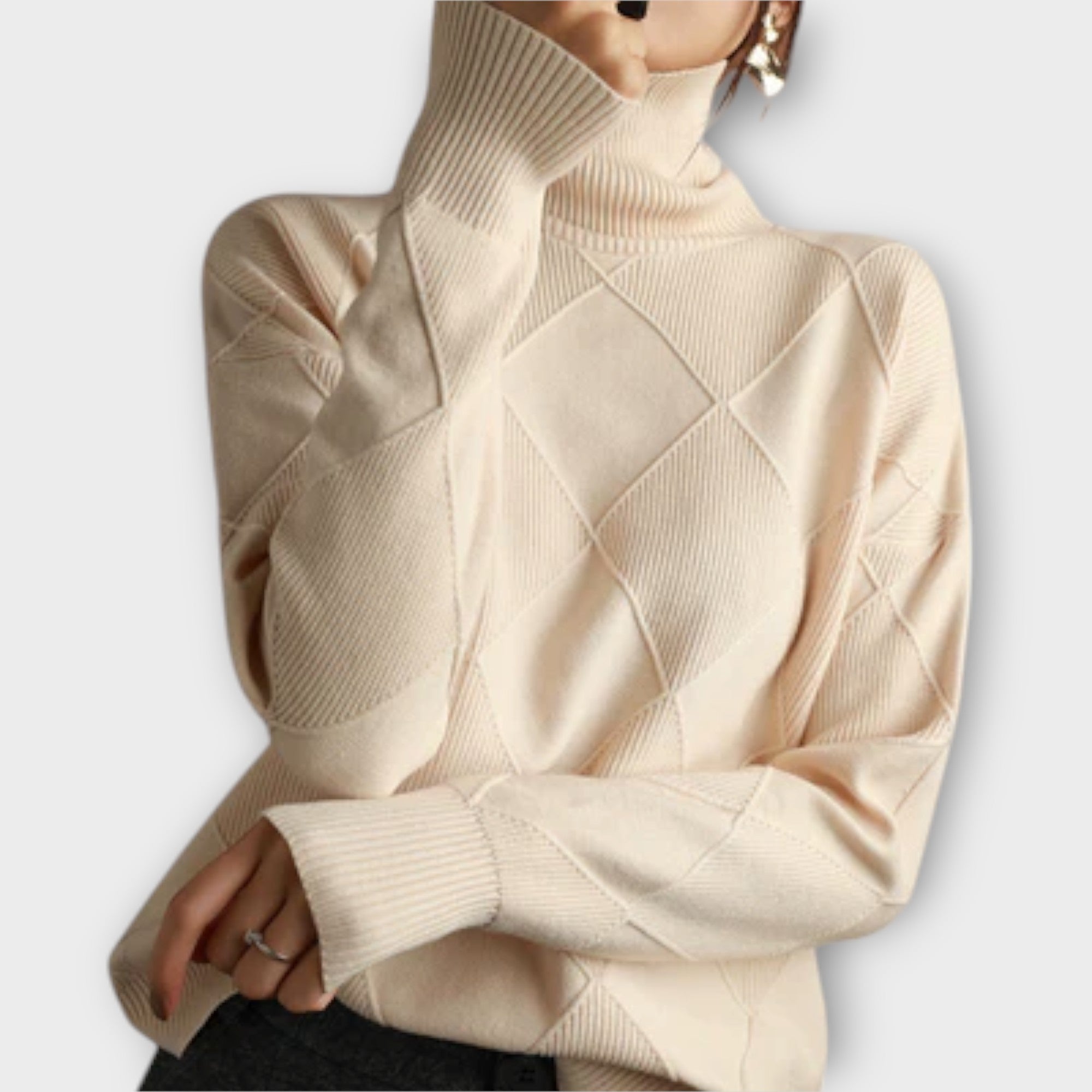 Mekana - Comfortable Turtleneck Sweater