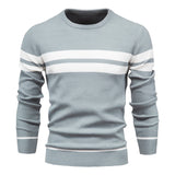 Kaufmann™ | Modern striped pattern men's sweater