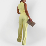 Elegant Pants and Vest Set