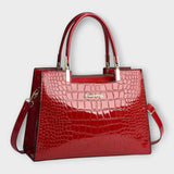 Albina - Shiny Crocodile Effect Bag