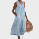 Vita - Elegant and Comfortable Dress with V-Neck