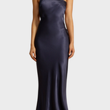Lucra - Maxi Dress with Ruffled Straps and Open Back