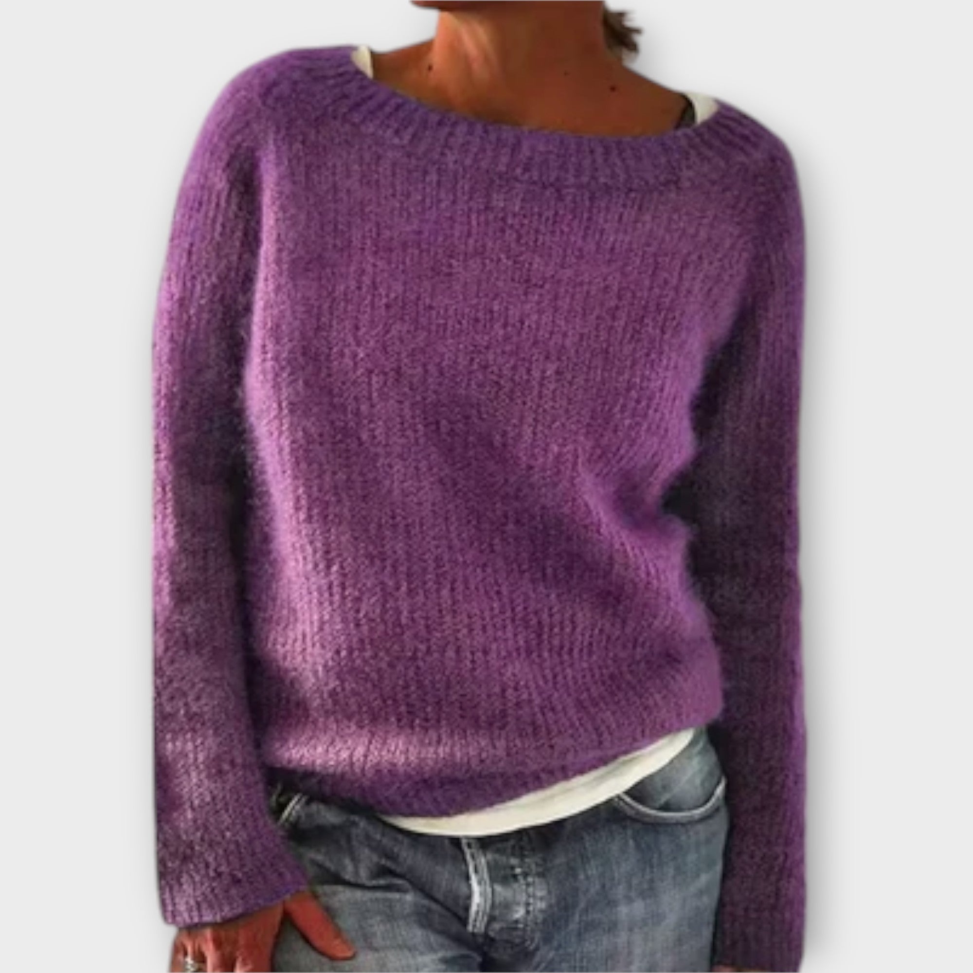 Regine – Colorful Knitted Sweater