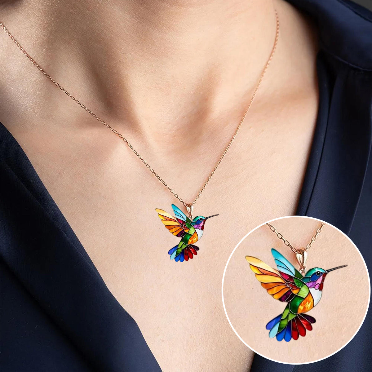 Eha - Lep Kolibri Necklace