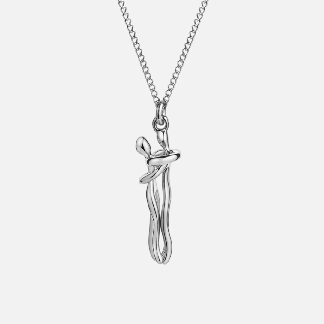 Iris - Eternal Love Embrace Necklace