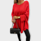 Izabel - Elegant Women's Sweater with Round Neck