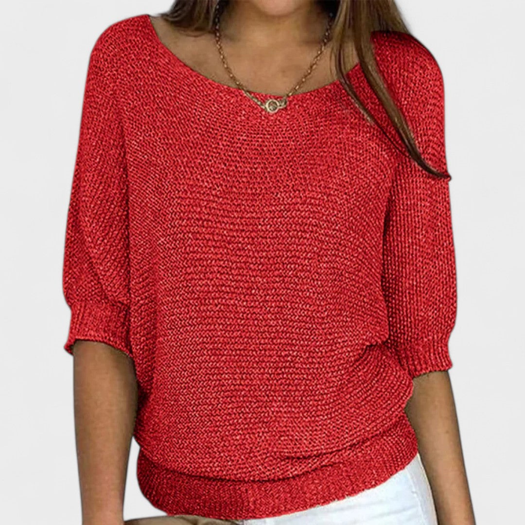 Dora - Woven Sweater