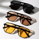 Square Glasses with Threads