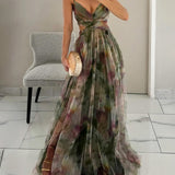 Giselle - Magical Maxi Dress with Floral Print