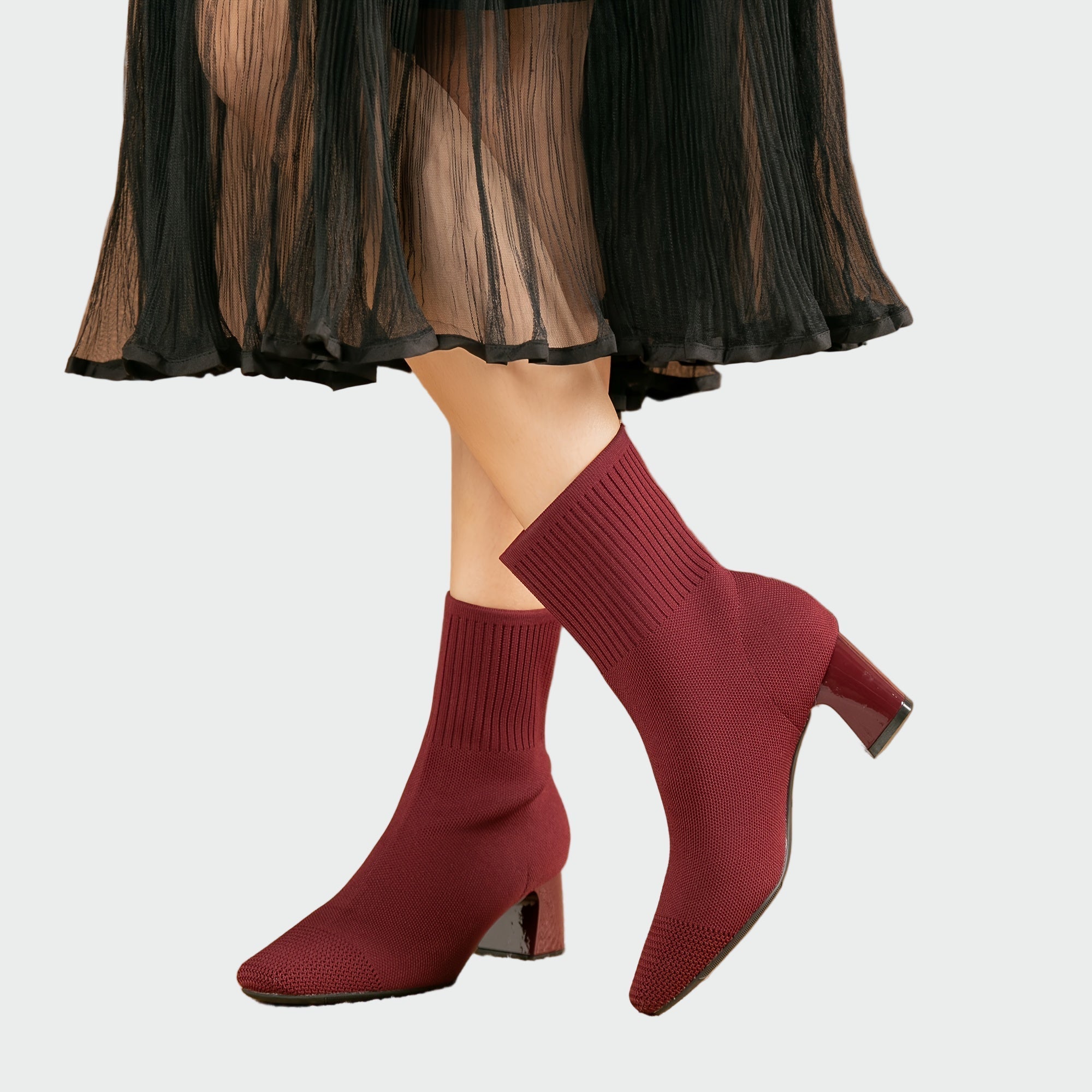 Milena – Comfortable Knitted Orthopedic Boots for Healthy Feet